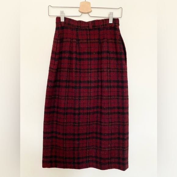 Vintage Woolrich Plaid Wrap Skirt - Picture 4 of 6